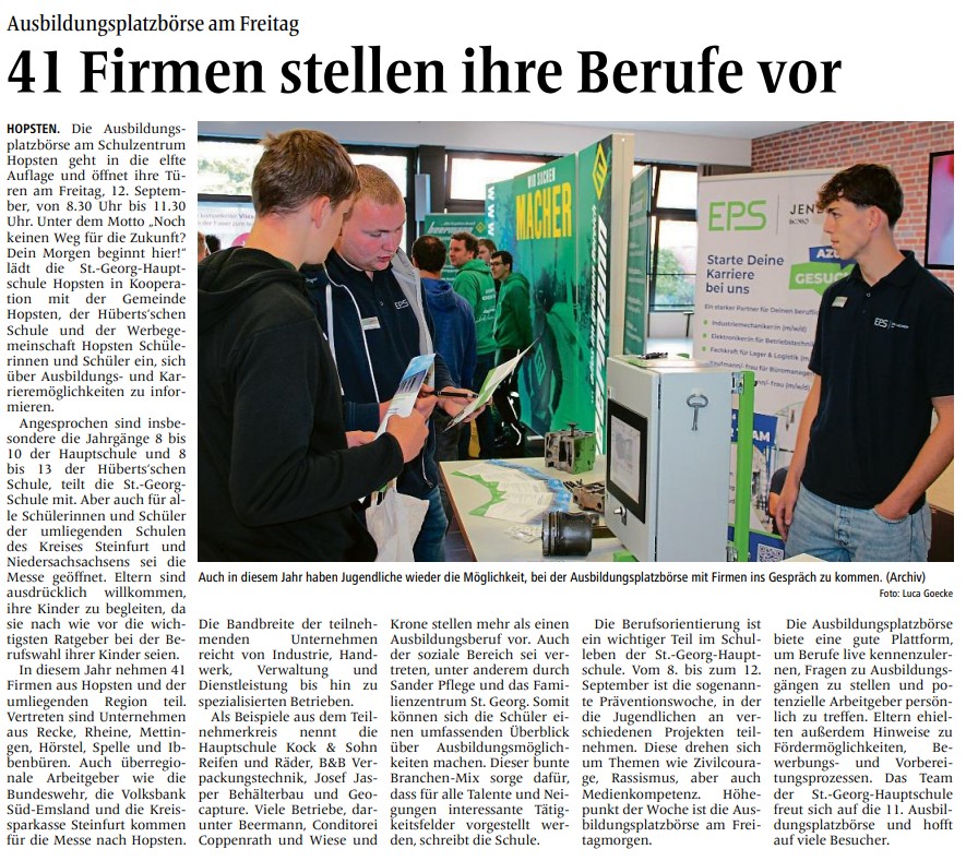 Ibbenburener Volkszeitung 08.09.2025 AutorCivz.medien GmbH  Co. KG  alle Rechte vorbehalten